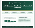 ABC Quick Log Data Tracker & Automated Summary